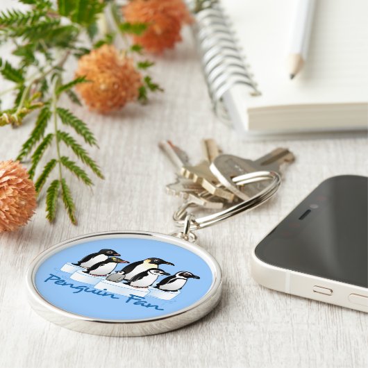 Porte-clés Fan de pingouin (Côté)