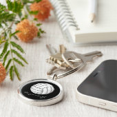 Porte-clés Fan de volleyball (Côté)