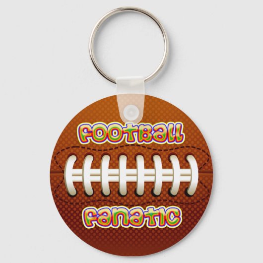 PORTE-CLÉS FANATIQUE DE FOOTBALL (Recto)