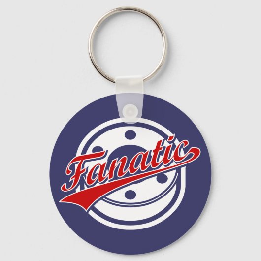 Porte-clés Fanatique du hockey (Recto)