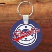 Porte-clés Fanatique du hockey (Recto)