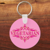 Porte-clés Fancy in Rose - Vegetarin (Recto)