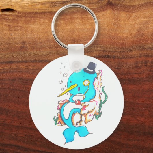 Porte-clés Fancy M. Narwhal (Recto)
