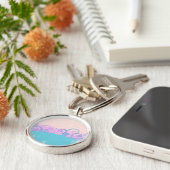 porte-clés fantaisie grunge pastel (Côté)