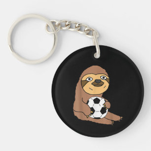 Porte-clés Fantaisie Jouer au football