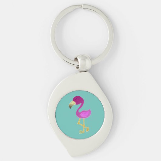 Porte-clés Fantastique Flamingo (Devant)
