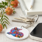 Porte-clés Fantastique Fox (Devant droit)