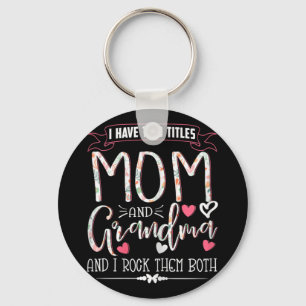 Porte-clés Fantastique Grand-Mère Chemises Femmes Maman Et Gr