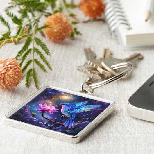 Porte-clés Fantasy Cute Flower Small Bird (Côté)