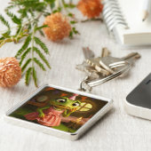 Porte-clés Fantasy Cute Frog Girl Party (Côté)