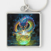 Porte-clés Fantasy Cute Green Dragon Egg (Devant)