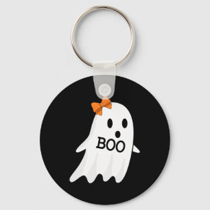 Porte-clés Fantôme Avec Bow Boo Costume Halloween Pour Filles