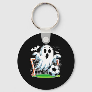 Porte-clés Fantôme Boo Jouant au Football Drôle de Football d