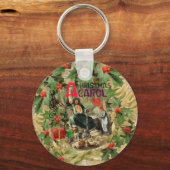 Porte-clés Fantôme de Noël Illustration actuelle Scrooge (Recto)