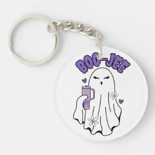 Porte-clés Fantôme d'Halloween Boo-Jee mignon avec 40oz Tumbl