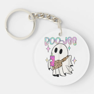 Porte-clés Fantôme drôle d'Halloween Boo Jee