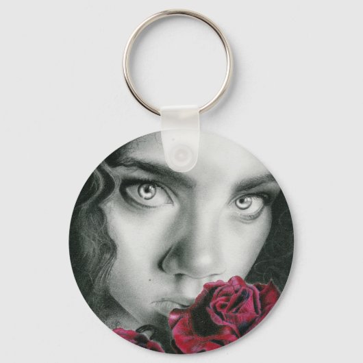 Porte-clés Fantôme d'un Porte - clé Rose (Recto)