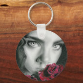 Porte-clés Fantôme d'un Porte - clé Rose (Recto)