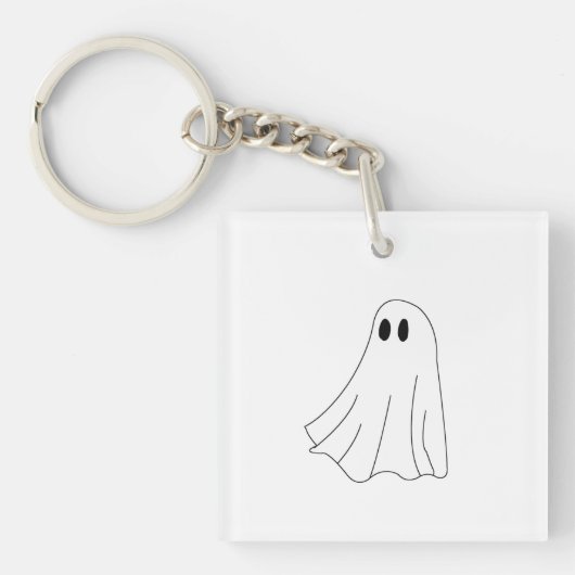 Porte-clés Fantôme effrayant (Devant)