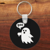 Porte-clés Fantôme hurlant Boo Ghost de désapprobation (Recto)
