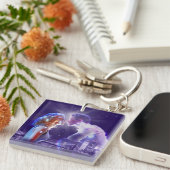 Porte-clés FANTÔME - le logo musical (Devant Droit)