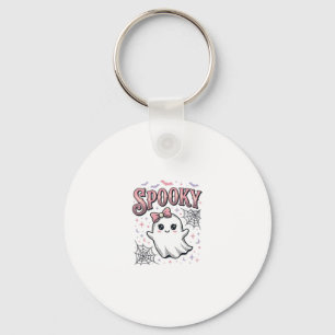 Porte-clés Fantôme Mignon ÉpoUVantable Design de Chemise Vint