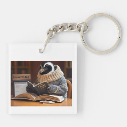 Porte-clés FAQ Linuxeros (Dos)