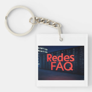 Porte-clés FAQ Redes