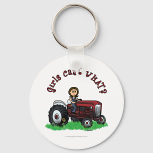 Porte-clés Farmer rouge clair