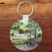 Porte-clés Farmhouse near Thirlmere, Lake District, England (Recto)