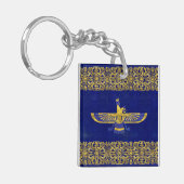 Porte-clés Farohar - faravahar - Fravashi (Devant gauche)