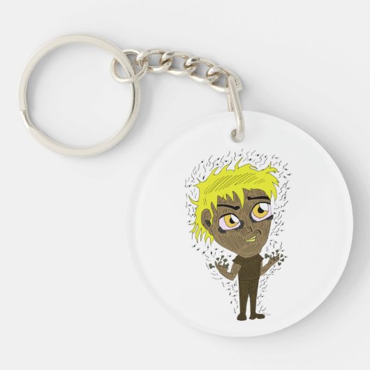 Porte-clés Farty Fingers Chibi (Devant)