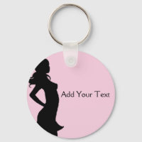 Fashionista en rose et gris