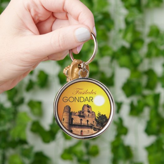 Porte-clés Fasil Enatewa Gondar Éthiopie (Main)