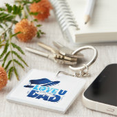 Porte-clés father's day (Devant Droit)