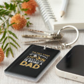 Porte-clés Father's Day Adventure Is Being A Dad (Devant droit)