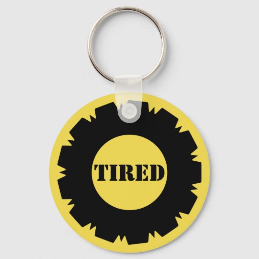 Porte-clés Fatigué (Recto)