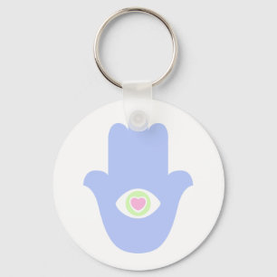 Porte-clés Fatima Coeur oculaire Hamsa