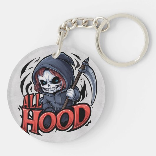 Porte-clés Faucheuse de Grim Reaper Coilover Accessoire de Cl (Dos)