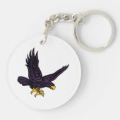Porte-clés Faucon du Hunter College (Dos)