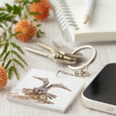 Porte-clés Faucon pèlerin (Devant Droit)