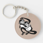 Porte-clés Faune - BONOBO - Chimpanzé - Nature - (Devant)