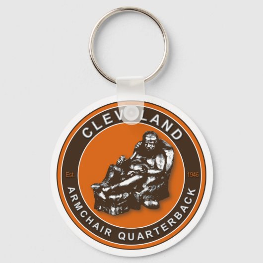 Porte-clés Fauteuil QB Cleveland Football Porte - clé (Recto)