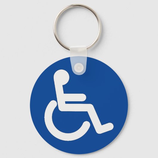 Porte-clés Fauteuil roulant (Recto)
