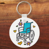 Porte-clés Fauteuil roulant (Recto)