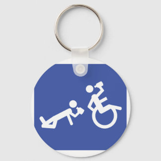 Porte-clés fauteuil roulant