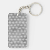 Porte-clés Faux Metal - Acier brossé (Dos)