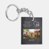 Porte-clés Favori Hello Hardest Goodbye Pet Memorial (Devant gauche)