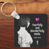 Porte-clés Fearful and Wonderful Made mignonne fille Christia (Recto)