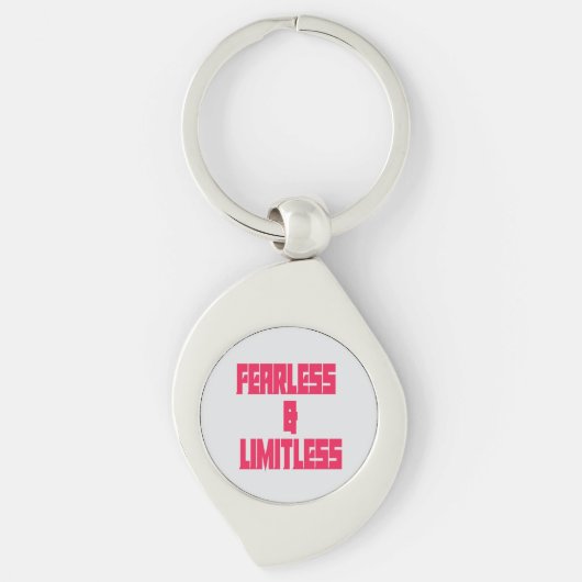 Porte-clés Fearless & Limitless (Devant)